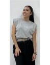 CAMISETA ITALY GRIS