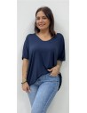 Camiseta BASIC MARINO