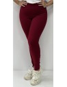 LEGGIN BASICO BURDEOS
