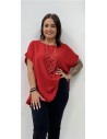 CAMISA ELBA ROJO