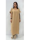 VESTIDO SUELTO CAMEL