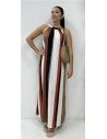 VESTIDO DELIA TEJA