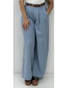 PANTALON CON CINTURON DIVA AZULINA