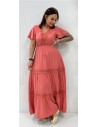 VESTIDO LEONOR TEJA