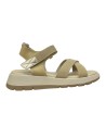 SANDALIA CRUZADA VELCRO BEIG