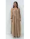 VESTIDO VALERIA CAMEL