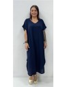 VESTIDO SUELTO MARINO