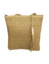 BOLSO RAFIA CAMEL