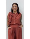 CAMISA ANA TEJA