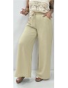 PANTALON MARY CRUZ BEIG