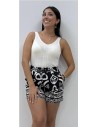 SHORT CORINA NEGRO