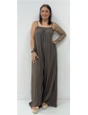 MONO PLUMETI MARRON