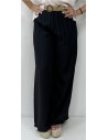 PANTALON BRISA CON CINTURON NEGRO