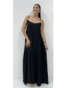 VESTIDO CONCHAS NEGRO