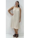 VESTIDO LINO PAULA BEIG