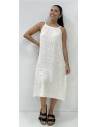 VESTIDO LINO PAULA BLANCO