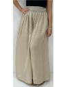 PANTALON FALDA MAIKA CAMEL