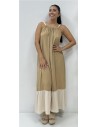 VESTIDO GRACI CAMEL
