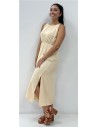 VESTIDO ROXANA BEIG