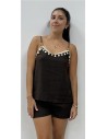 TOP MAR MARRON