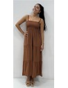 VESTIDO KYRA CAMEL