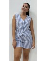 CONJUNTO RAYAS MARINERO MARINO