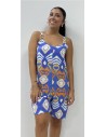 MONO CORTO PAULA AZUL