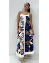 VESTIDO VALENCIA MARINO