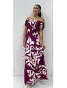 VESTIDO ROMA BEENJENA