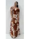 VESTIDO ROMA CAMEL