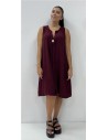 VESTIDO AREQUIPA BURDEOS