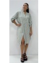 VESTIDO HELEN VERDE BOTELLA