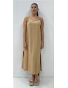 VESTIDO ALMEDENA CAMEL