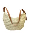 BOLSO BANDOLERA ASA CUERO BEIG