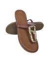 SANDALIA DEDO SERPIENTE CAMEL