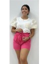 SHORT AZUCENA FUXIA