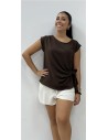 CAMISA LYRA MARRON