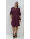 VESTIDO HELEN BURDEOS