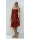 VESTIDO ERIN TEJA