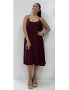 VESTIDO ELARA BURDEOS