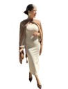 VESTIDO LORETO BEIG