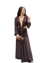 VESTIDO AMAYA MARRON