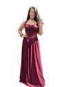 VESTIDO AMARAL BURDEOS