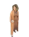 VESTIDO ANABEL MOSTAZA