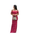 VESTIDO SANTOS CORAL