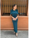 VESTIDO MARISOL PETROLEO