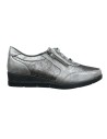 ZAPATO CUÑA ELASTICOS PLOMO