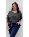 CAMISETA ADELA MARRON