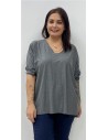 CAMISETA VIDA GRIS