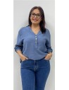 CAMISA GALATEA AZUL